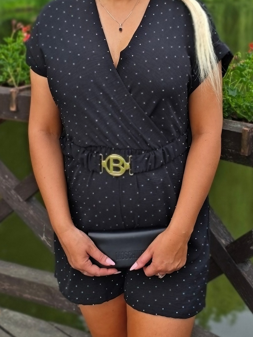 Kombinezon Sofia - Elegancka Czerń - obrazek 5