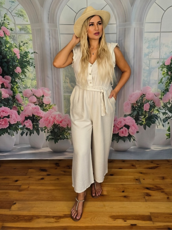 Kombinezon Bella Serata – Kremowa Biel