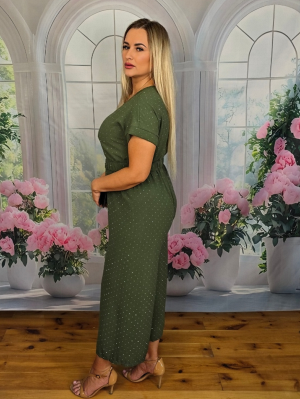 Kombinezon Bella Lucente – Oliwkowa Zieleń