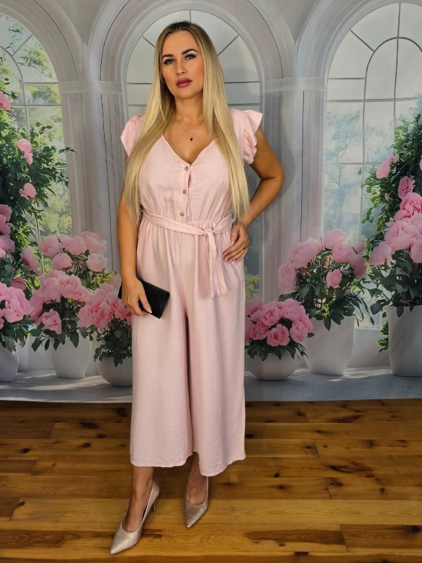 Kombinezon Bella Serata – Pudrowy Róż