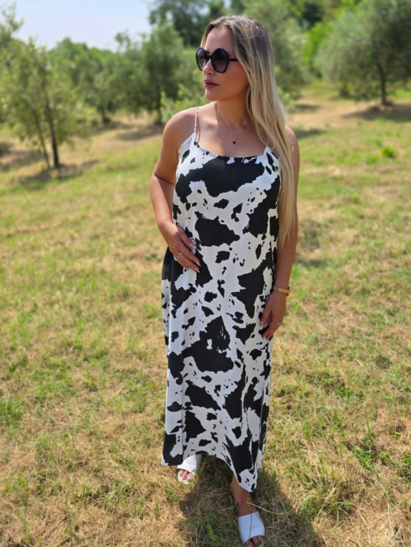 Sukienka Bella Macchiata – Czerń i Biel