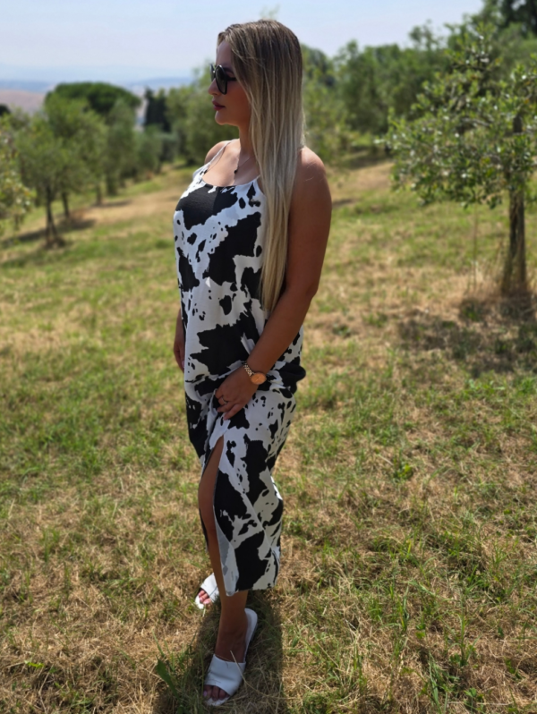 Sukienka Bella Macchiata – Czerń i Biel