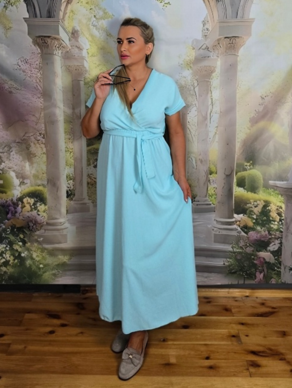 Sukienka Bella Avina – Miętowa