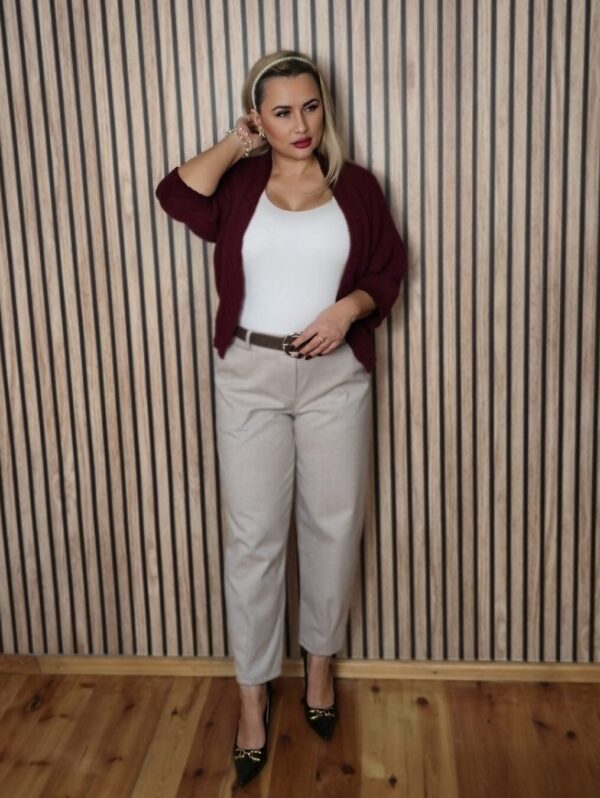 Sweterek Bella Livia – Burgundowy