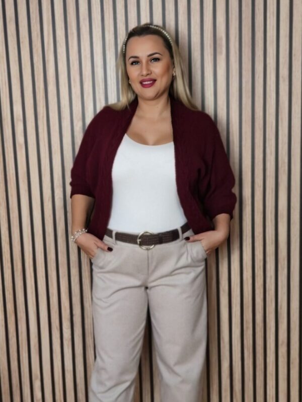 Sweterek Bella Livia – Burgundowy